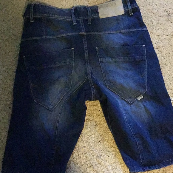Jack Jones denim knee length shorts - Picture 4 of 4